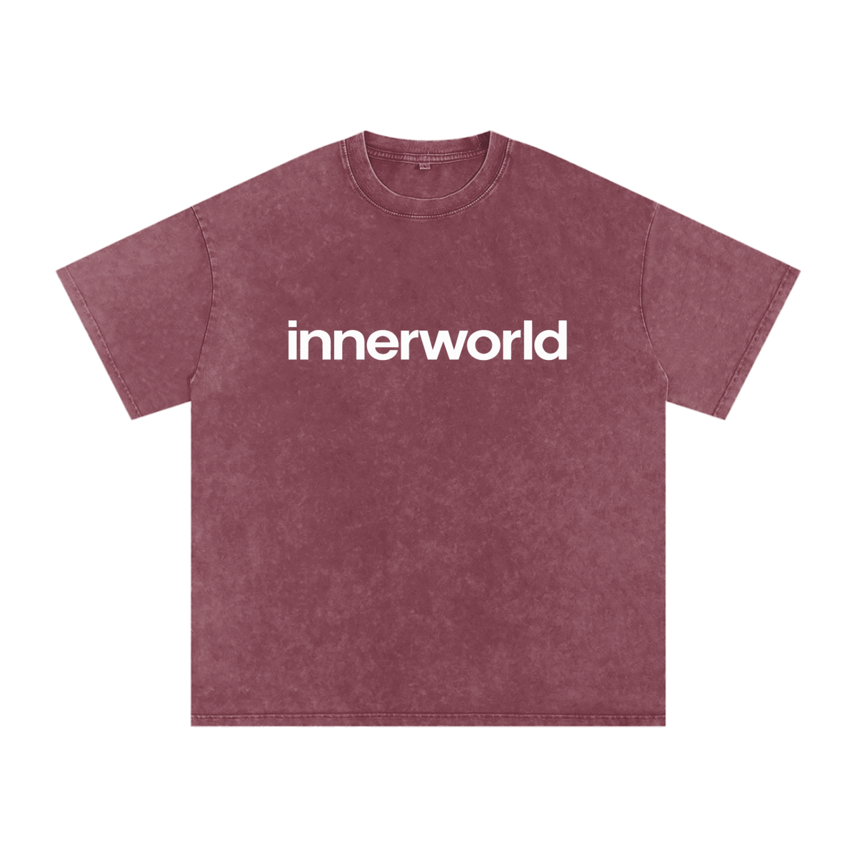 innerworld snow washed oversized tee