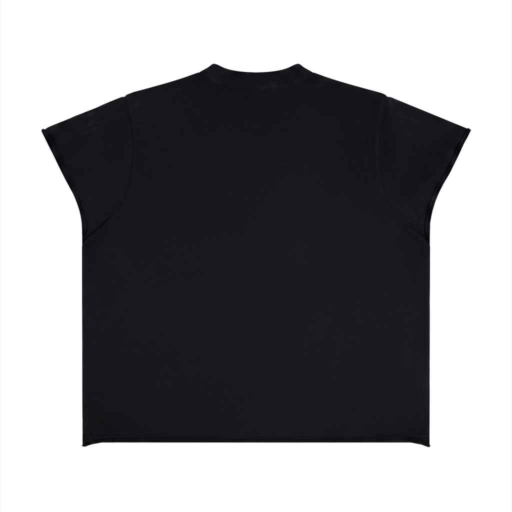 innerworld boxy raw edge tee