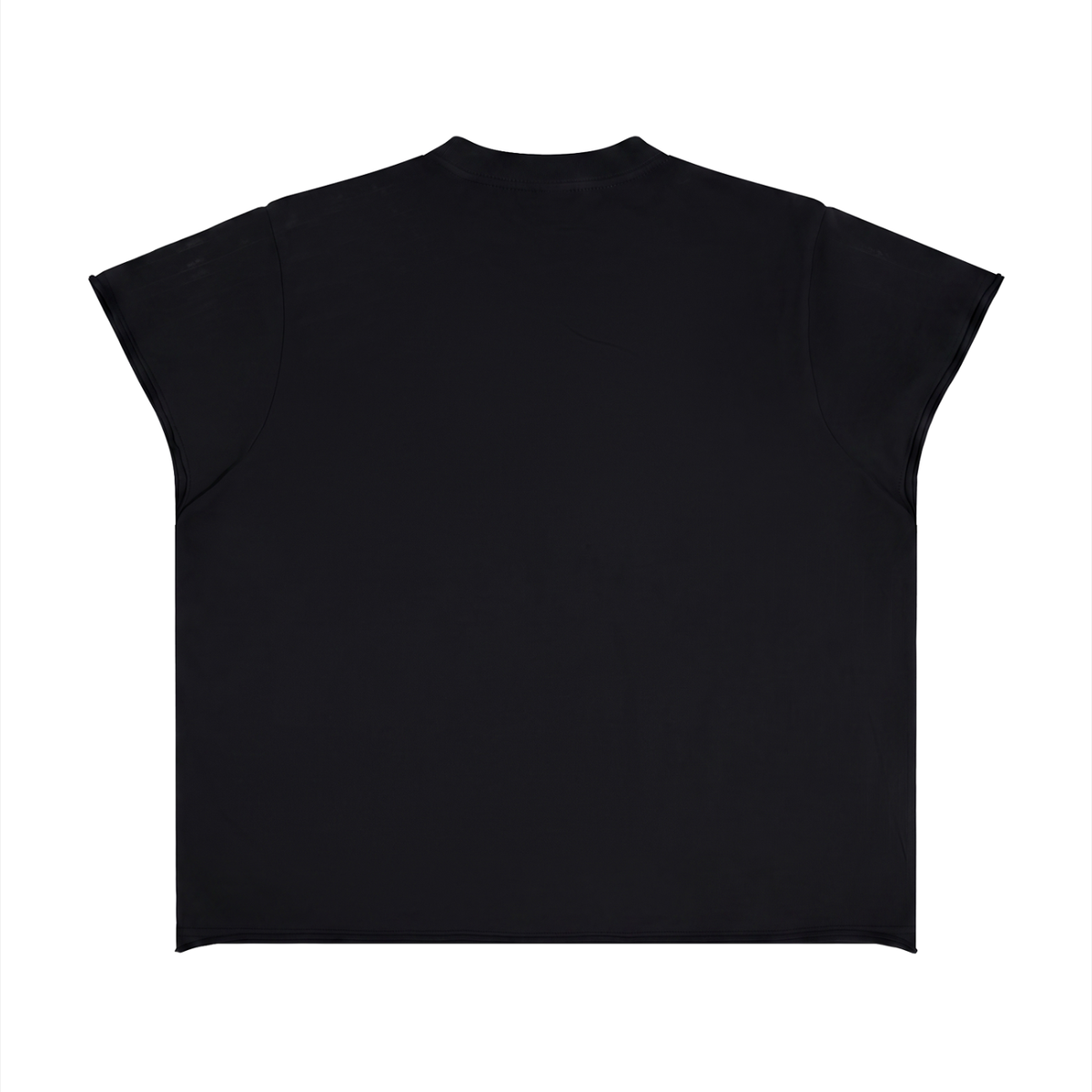 innerworld boxy raw edge tee