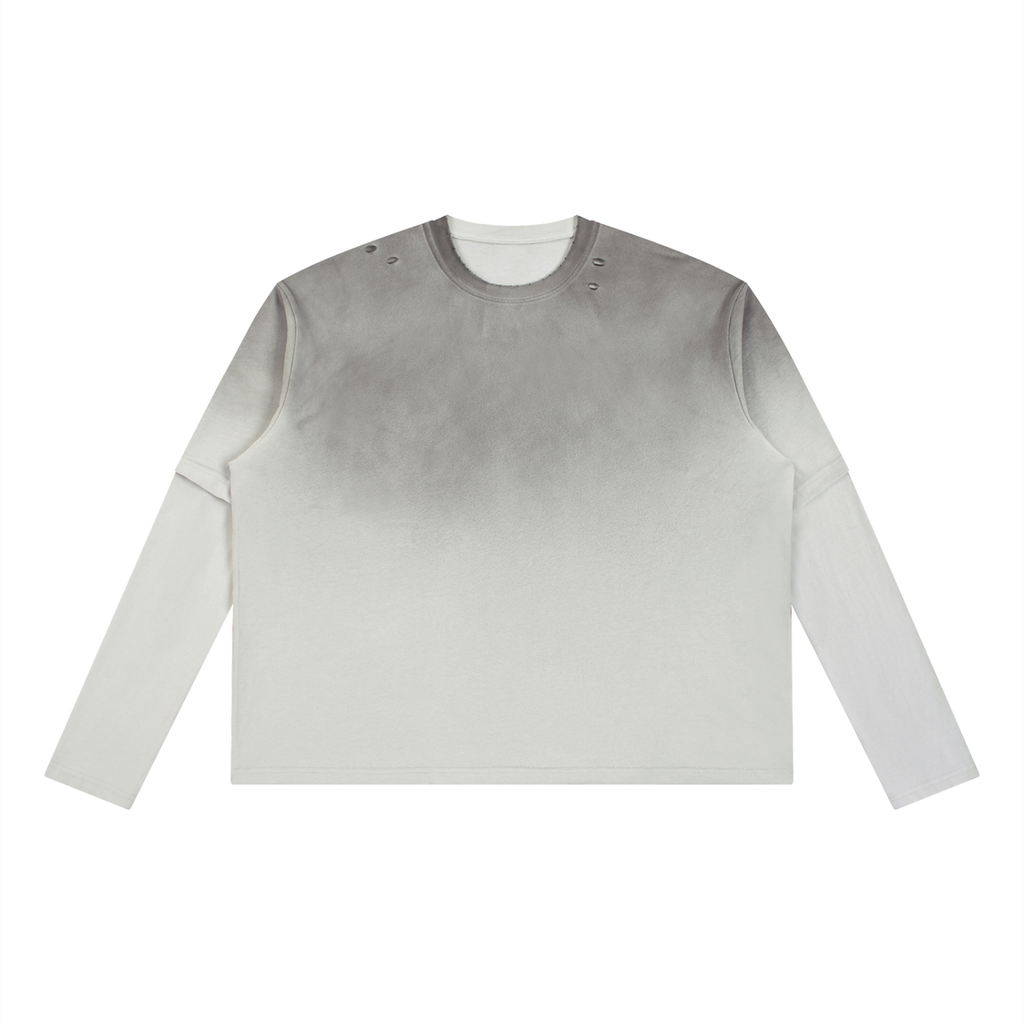 innerworld vintage wash layered tee