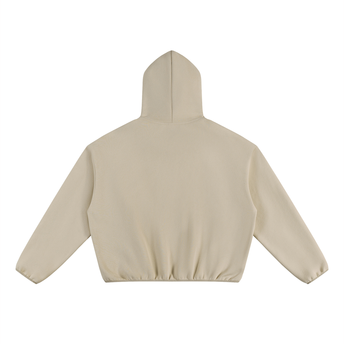 innerworld boxy piping fleece hoodie