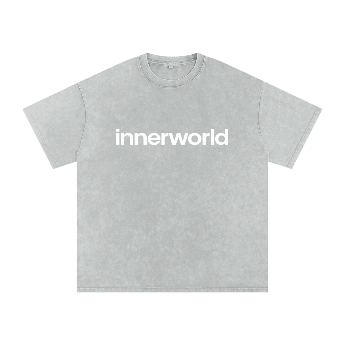 innerworld snow washed oversized tee