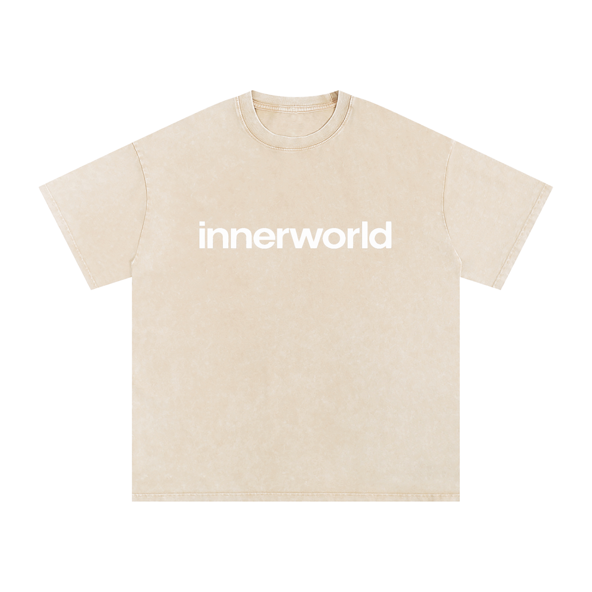 innerworld snow washed oversized tee
