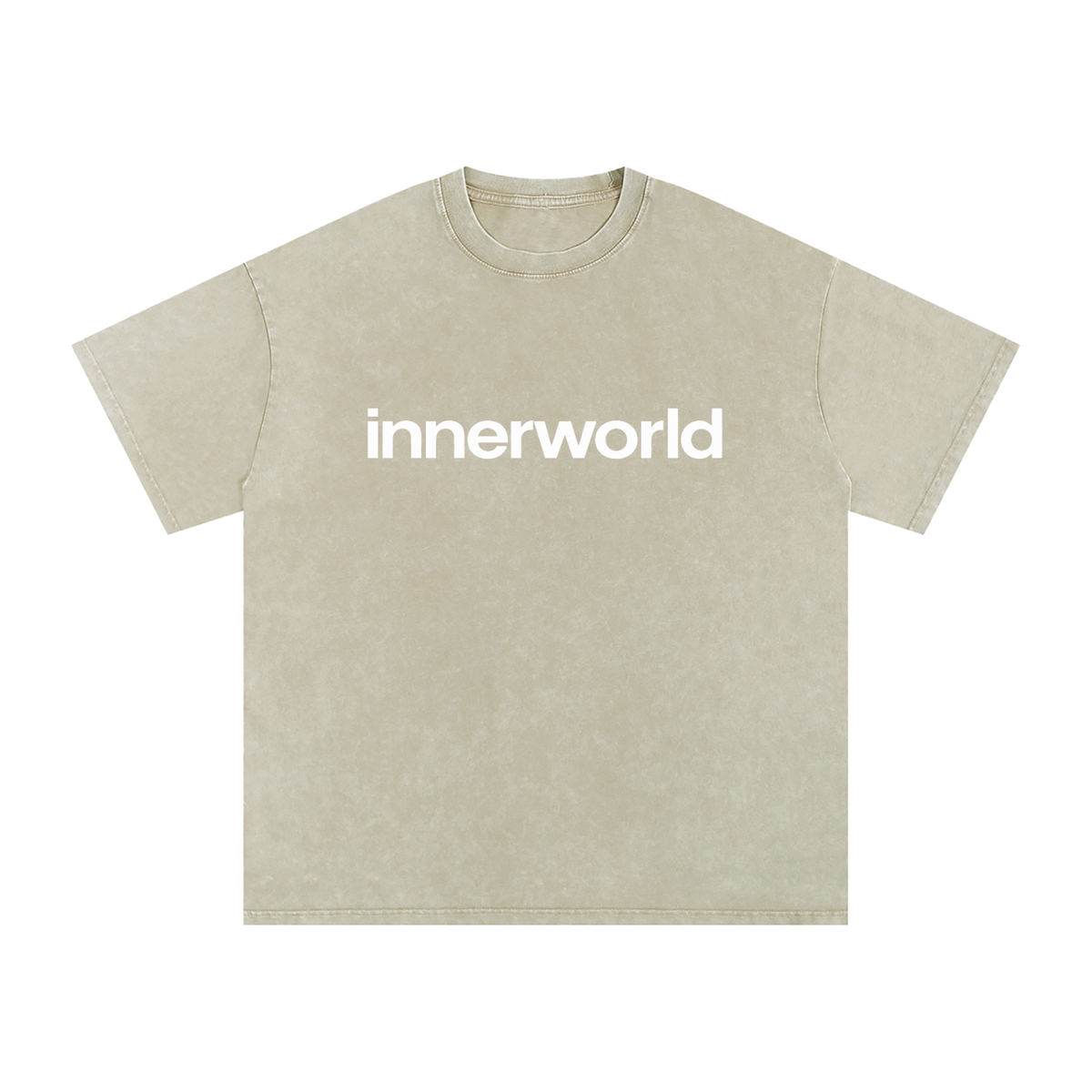 innerworld snow washed oversized tee