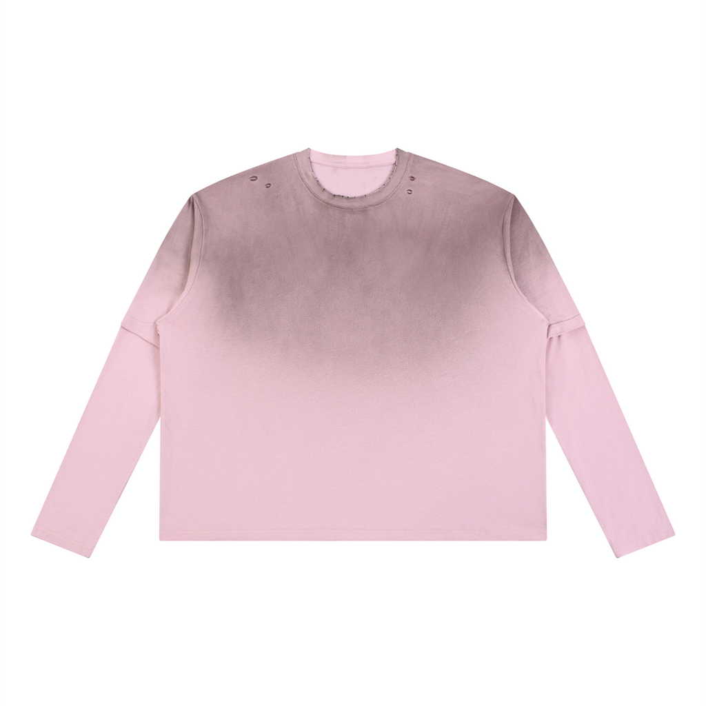 innerworld vintage wash layered tee