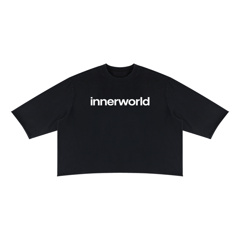 innerworld mineral wash raw boxy tee