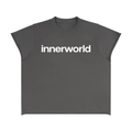 innerworld boxy raw edge tee