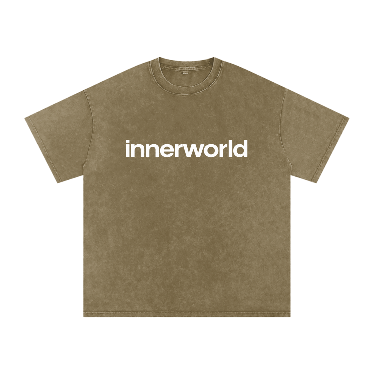 innerworld snow washed oversized tee