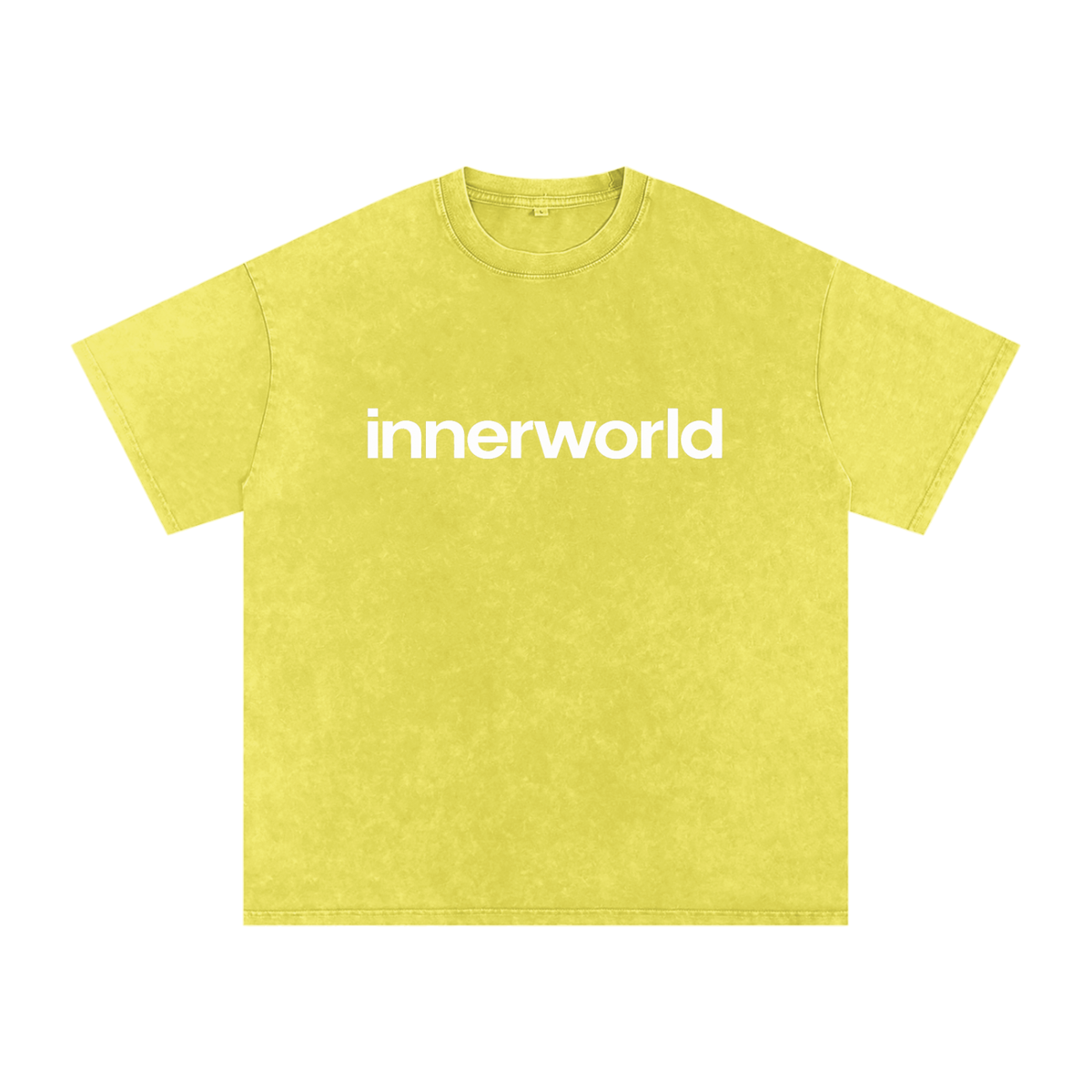 innerworld snow washed oversized tee